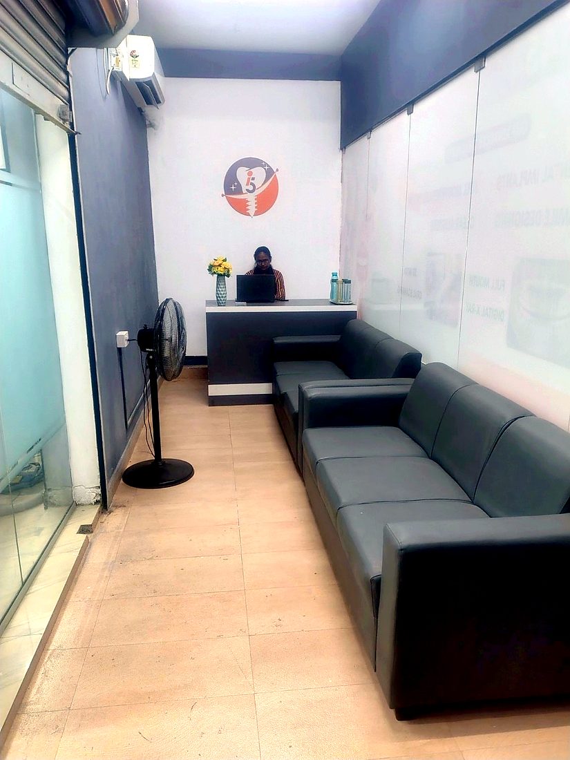 Reception and waiting area